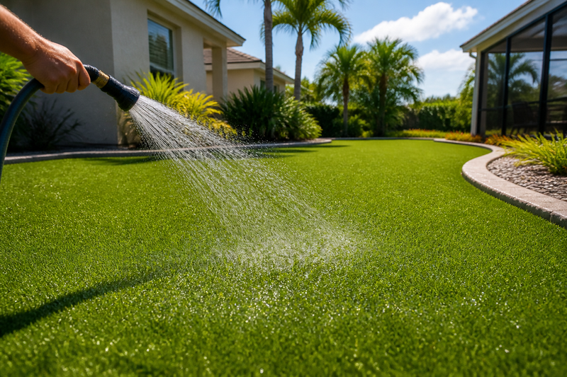 Does Artificial Turf Survive Florida Hurricanes & Heavy Rain?